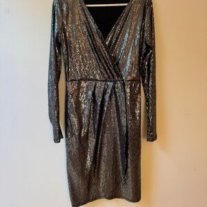 Orsay Sequinned Party Dress Sz EU 40/ US 8